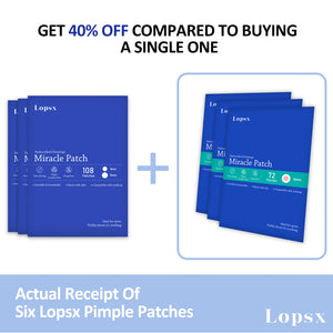 Acne Patches Kit(Three Upgrate Acne Patches + Three Acne Pimple Patches)