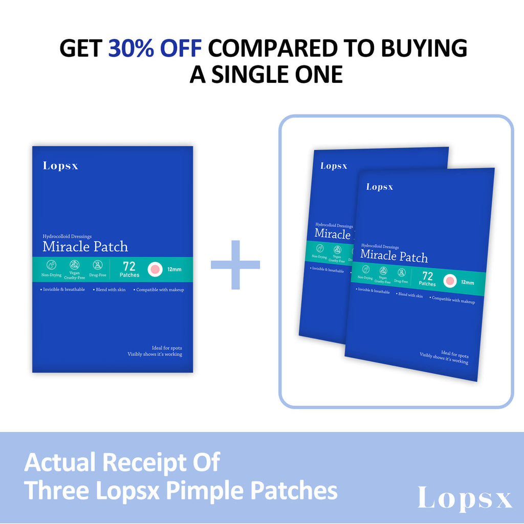 Upgrated Acne Patches Kit (receipt of 3 Patches. Save more when you buy the kit!)