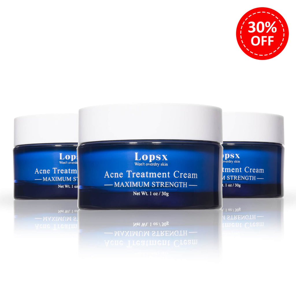 Acne Treatment Cream System (3 creams for process treatment. More effective and cheaper)